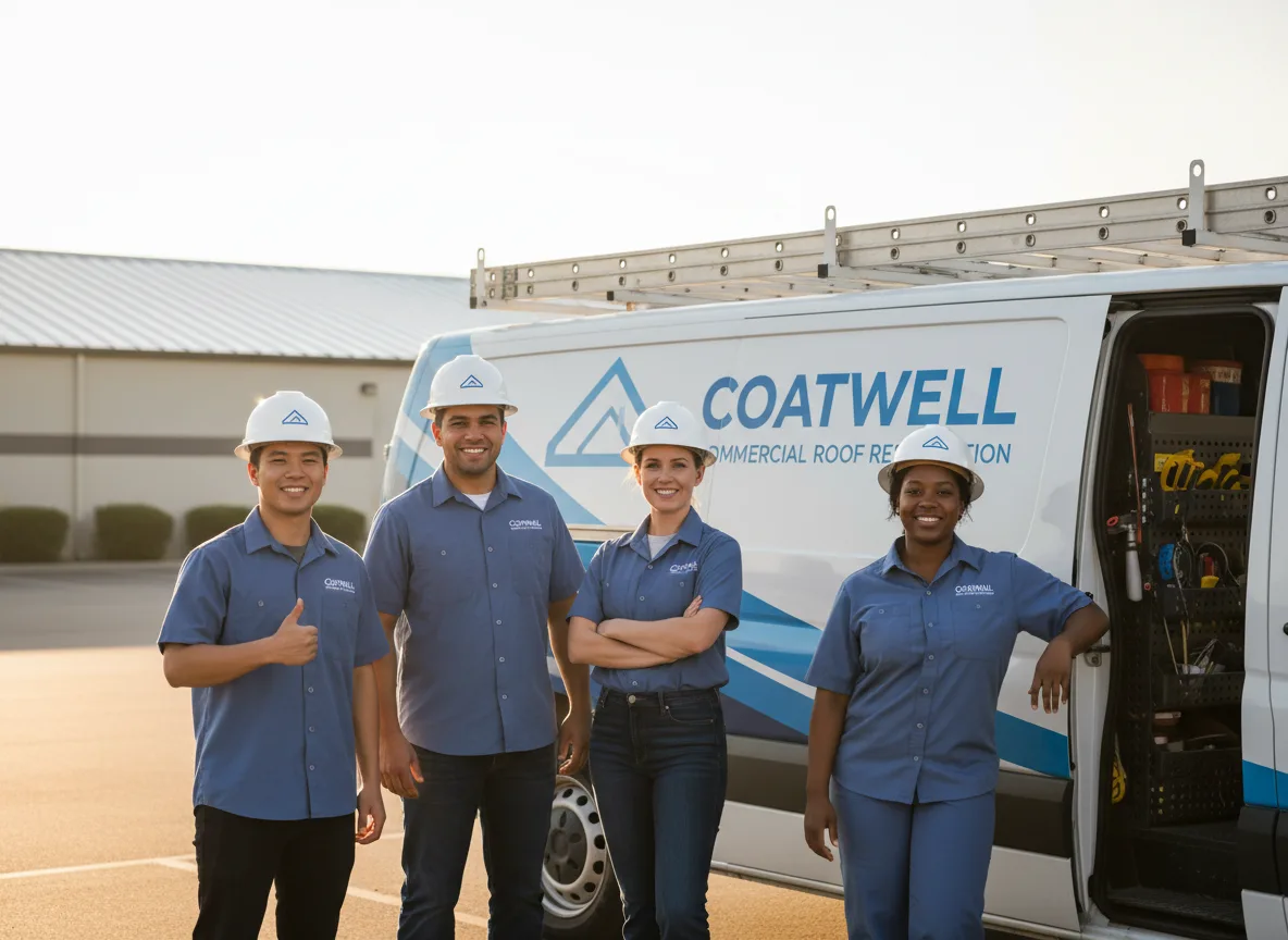 Commercial roof coating company in Lake Ariel, PA